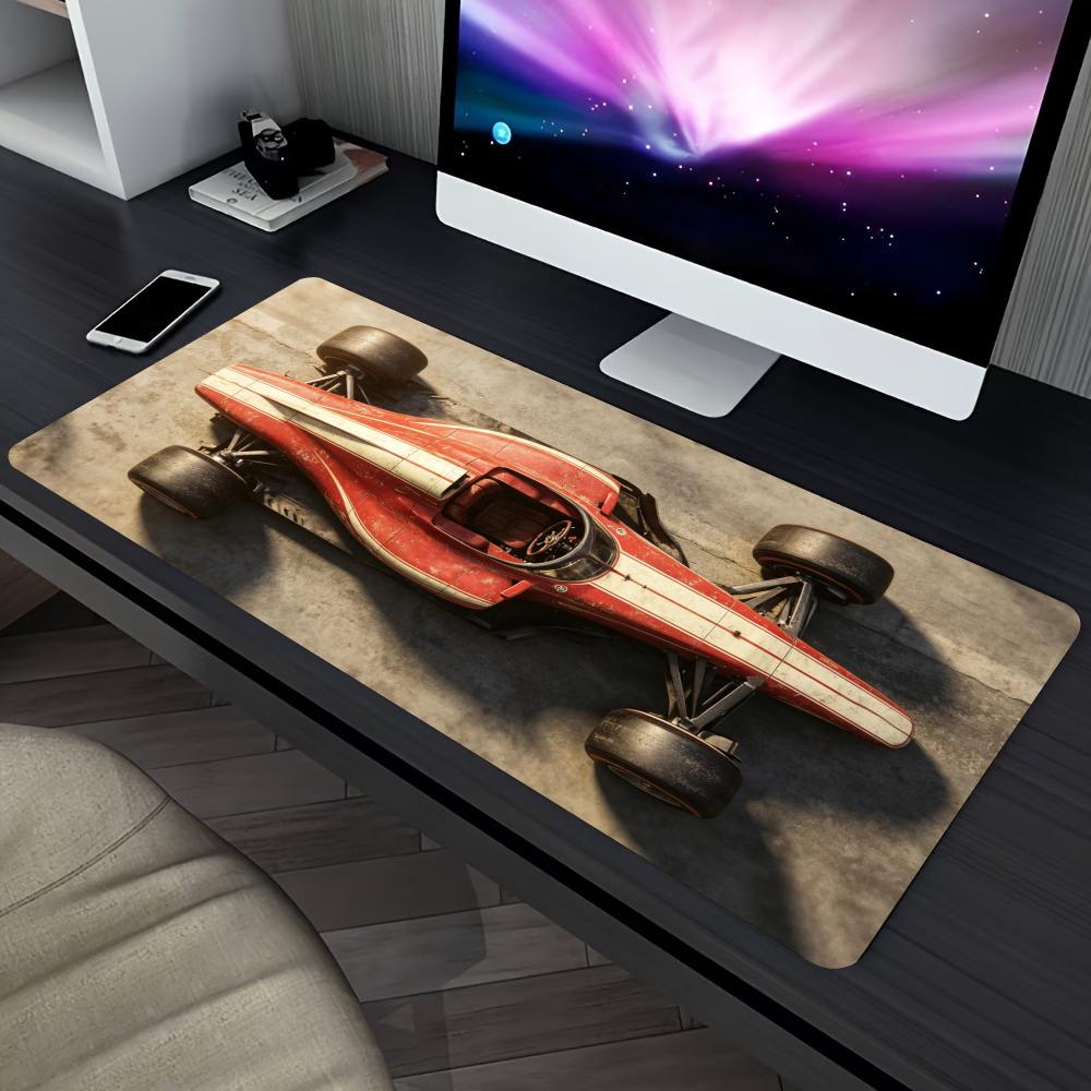 Mouse Gaming Retro - Retro Formule Raceauto Uitgebreide Gaming Muismat