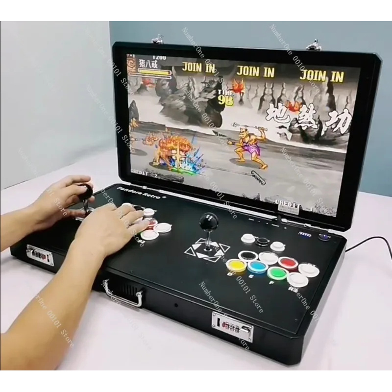 Retro Gaming Tv - Retro Arcade Game Console Dubbele Joystick