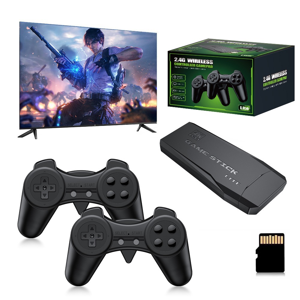 Retro Gaming Hub - Draagbare 4K Retro Game Stick Console
