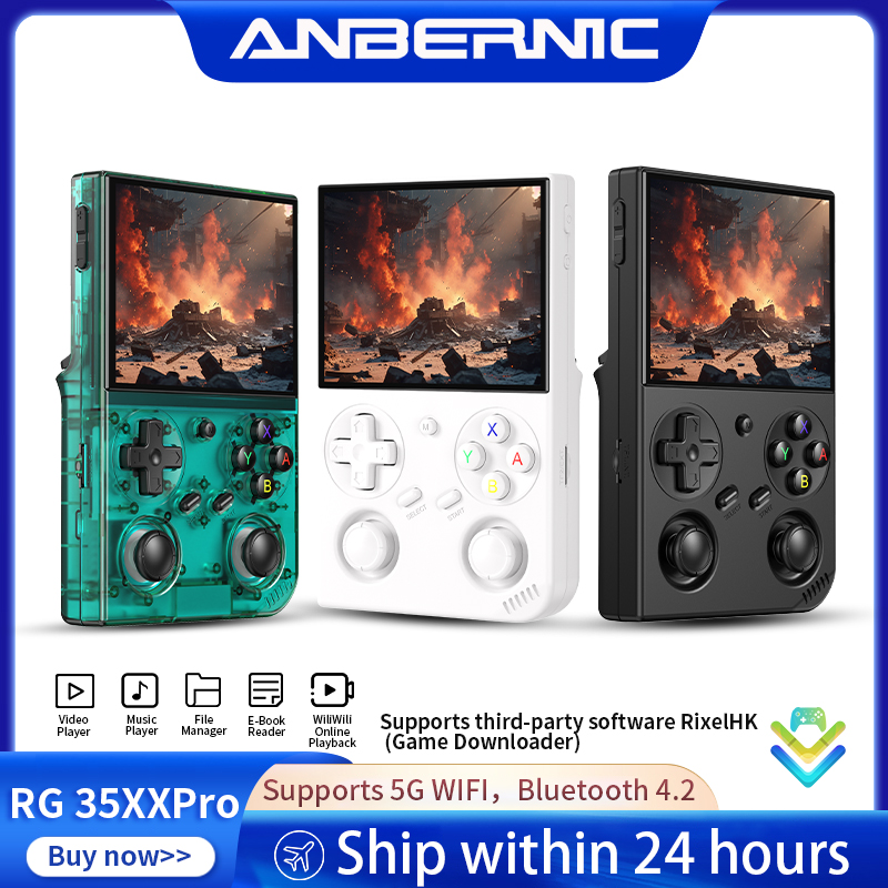 Retro Gaming Tv - Anbernic RG35XX Pro Retro Handheld Gameconsole,