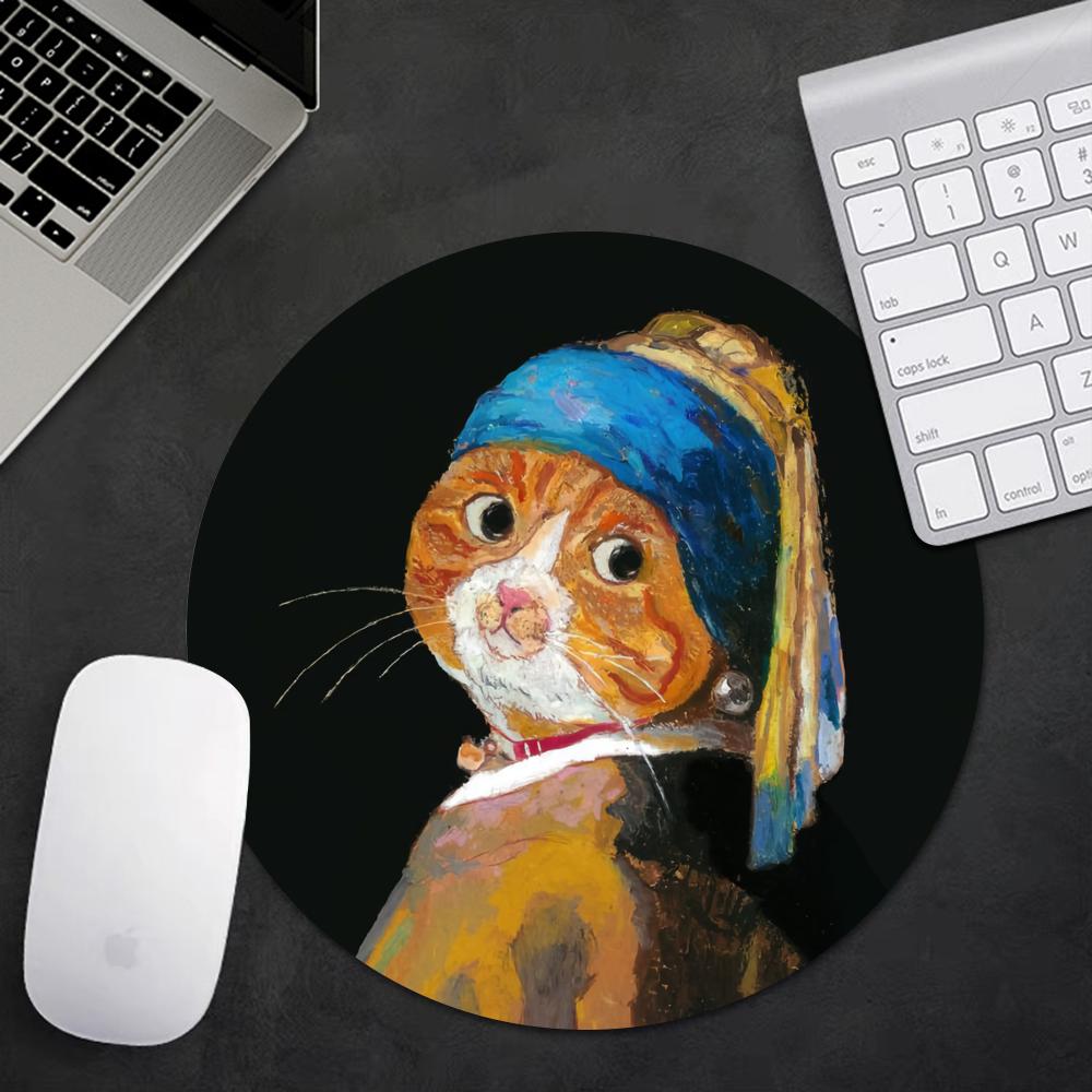 Mouse Gaming Retro - Leuke Katten Muismat Vintage Sterrennacht Gaming
