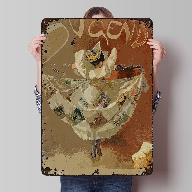 Retro Gaming Magazine - Vintage magazine cover blikken poster op