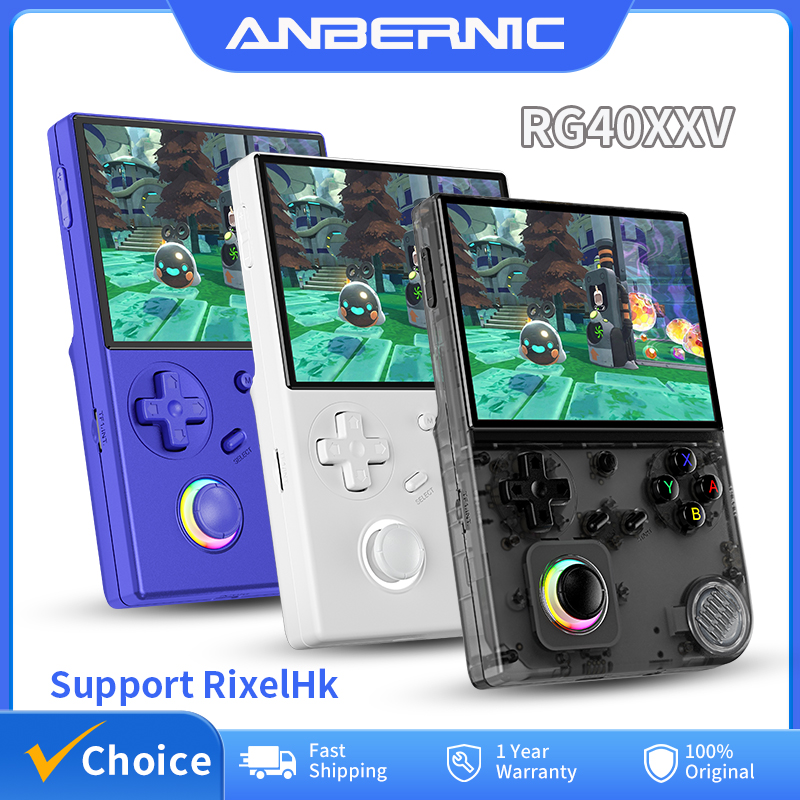 ANBERNIC RG40XXV Retro Handhel - Retro Gaming Hub recensie en prijs