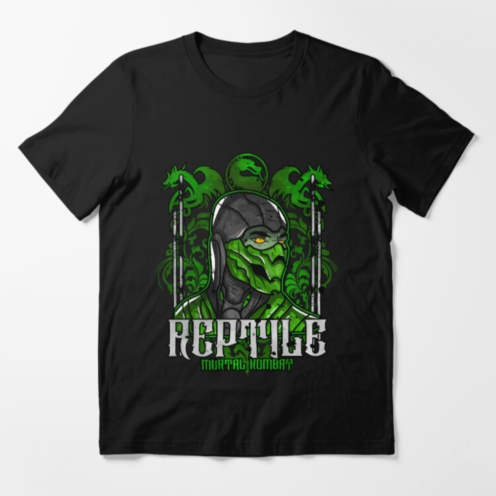 Mortal Kombat Reptile Portrait - Retro Gaming Style recensie en prijs