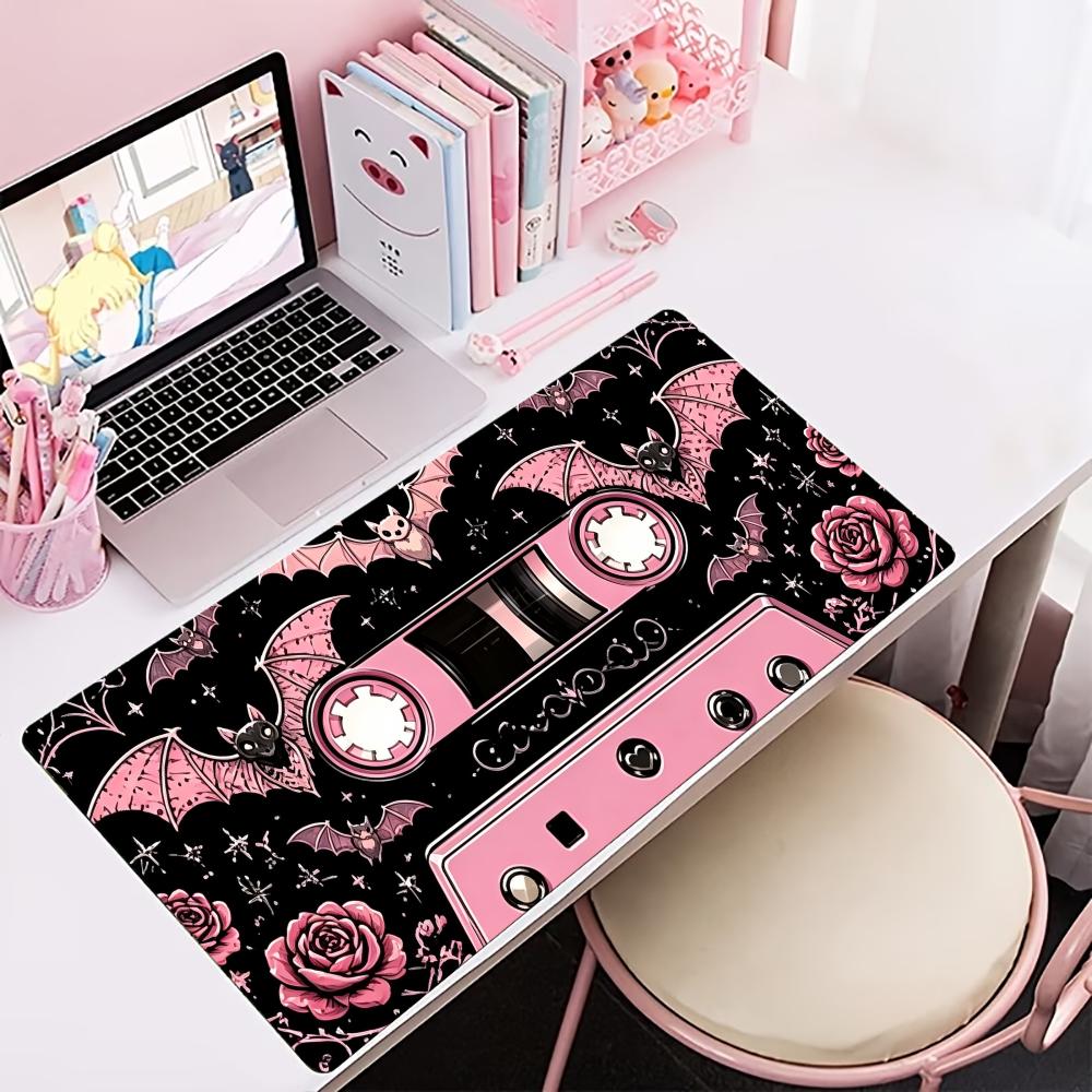 Roze retro cassetteband grote  - Mouse Gaming Retro recensie en prijs