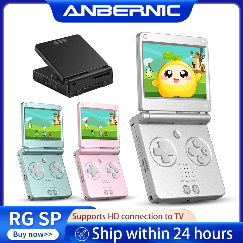 Anbernic RGSP Flip Retro Handh - Retro Gaming Hub recensie en prijs