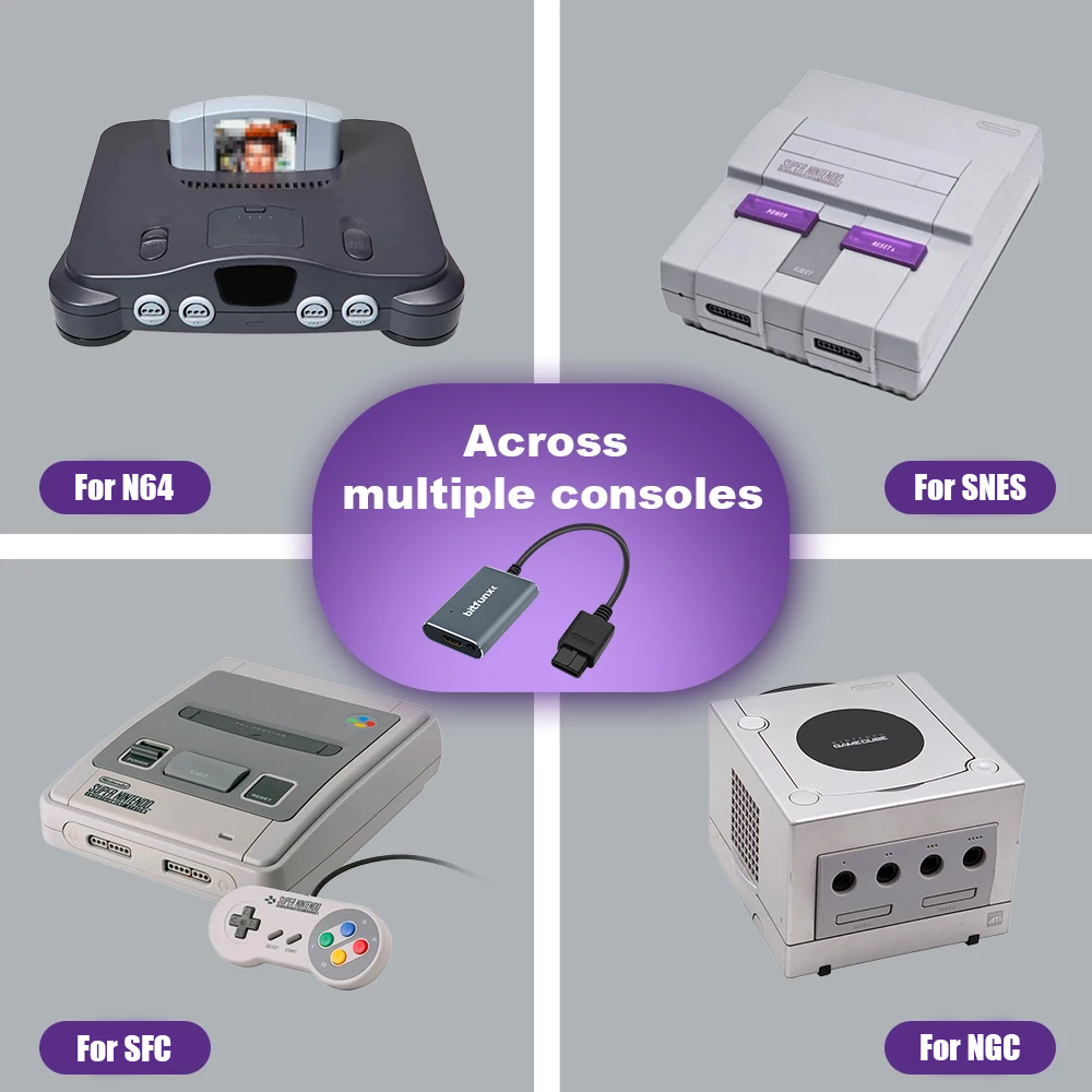 Bitfunx 720P Svideo/AV naar HD - Retro Gaming Hub recensie en prijs