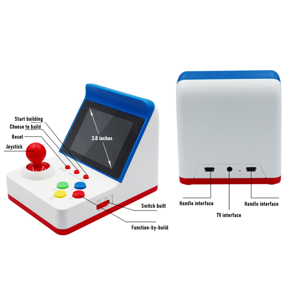 360 Video Games 3inch 8bit Dra - Retro Gaming Machine recensie en prijs