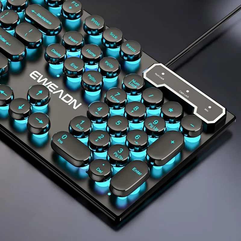 Retro Punk mechanisch toetsenb - Mouse Gaming Retro recensie en prijs