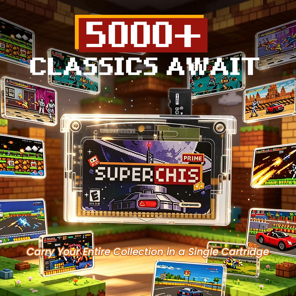 Retro Superchis Flash Game Car - Retro Gaming Machine recensie en prijs
