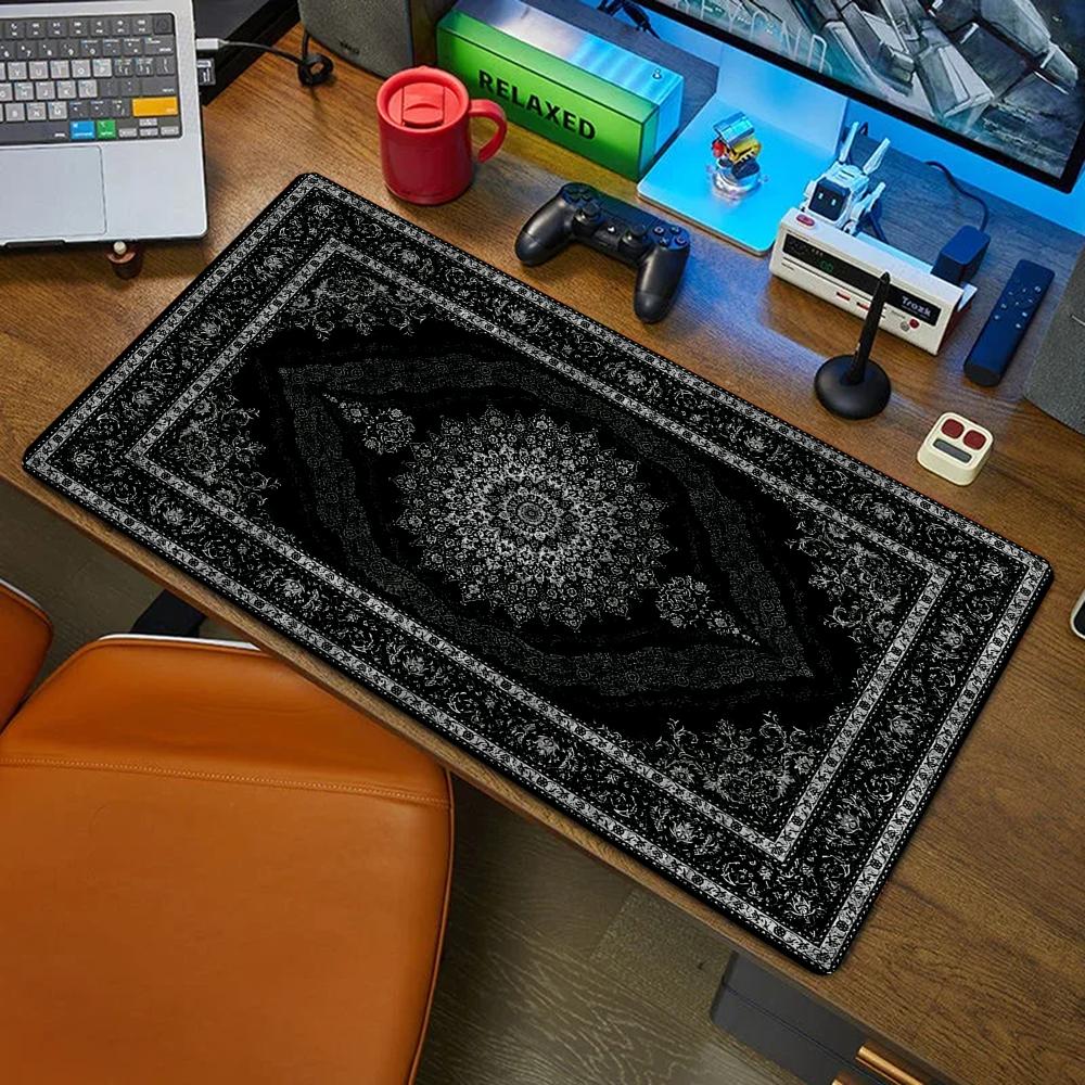 Nieuw zwart Perzisch tapijt my - Retro Gaming Style recensie en prijs