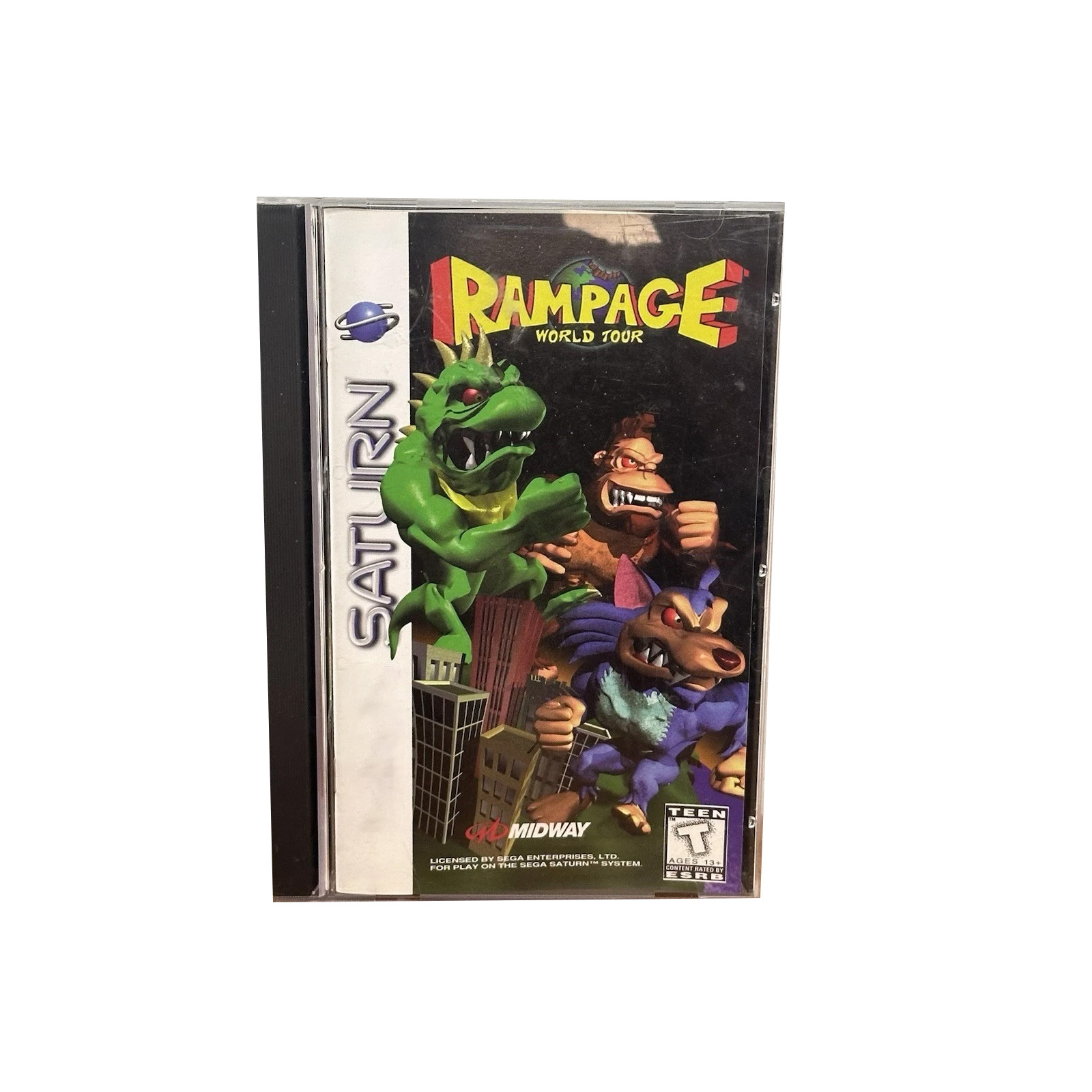 Saturn Copy Disc Game Rampage  - Retro Gaming Station recensie en prijs