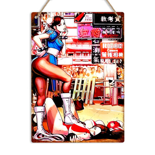 Chun Li Retro Gaming Metalen W - Retro Gaming Style recensie en prijs