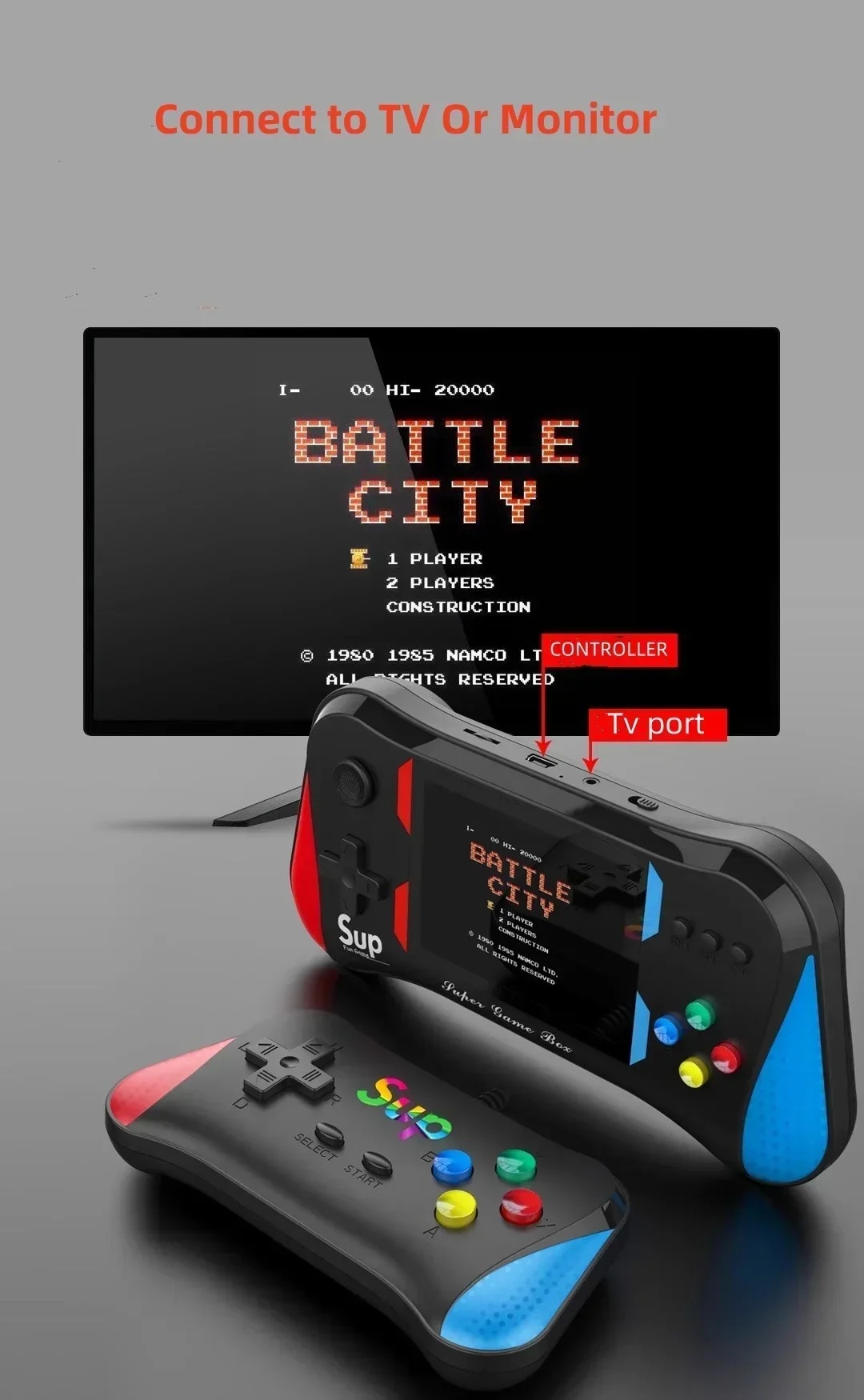 Kinderspelconsole Palm Retro O - Retro Gaming Machine recensie en prijs