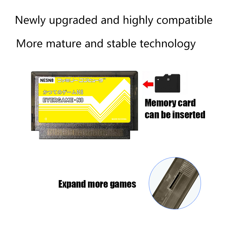 REMANK EVERGAME N8 NES Cartrid - Retro Gaming Machine recensie en prijs