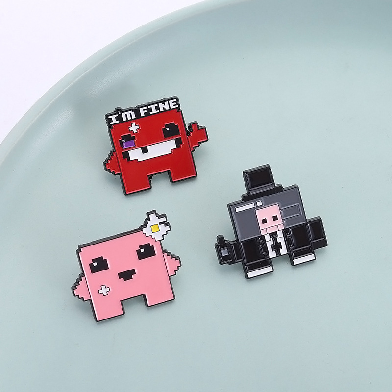 3pcs Pixel Art Emaille Pin Set - Retro Gaming Kit recensie en prijs