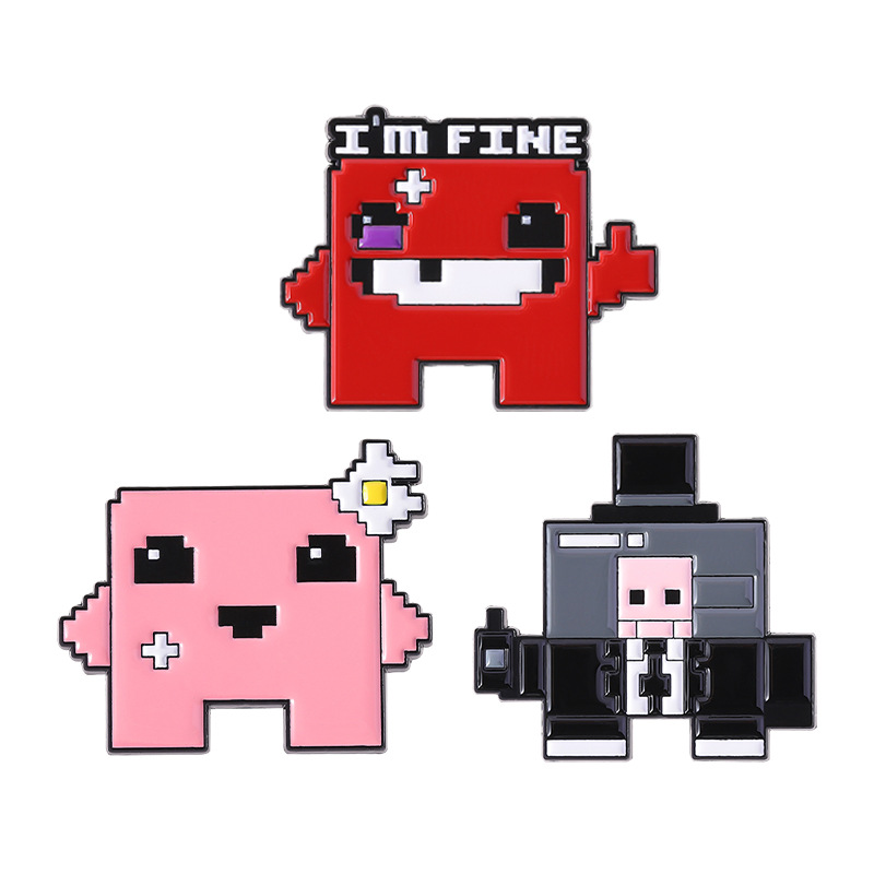 3pcs Pixel Art Emaille Pin Set - Retro Gaming Kit recensie en prijs