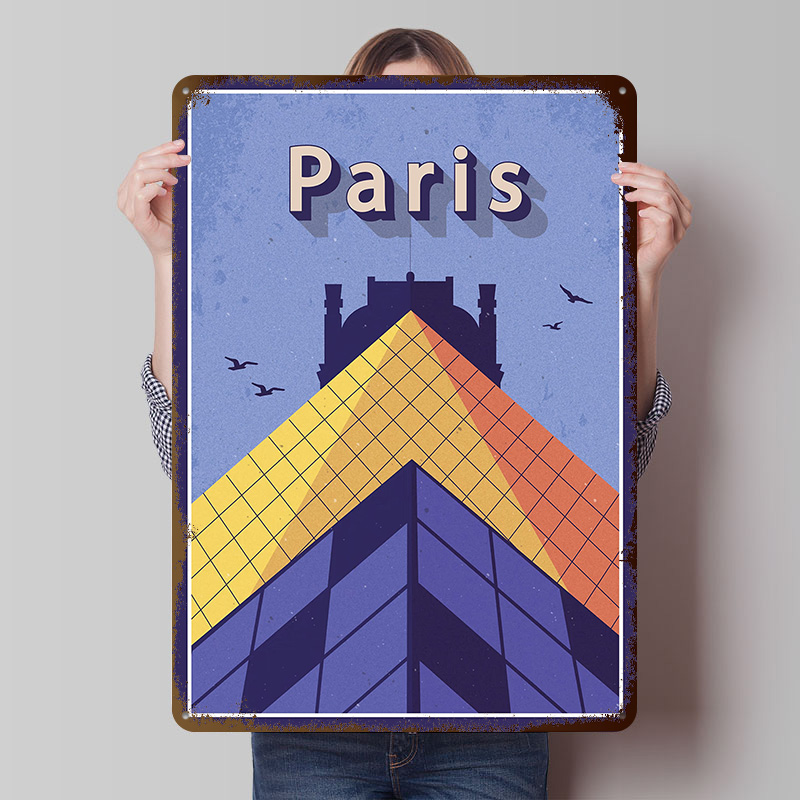 Reis naar Parijs Metalen Poste - Retro Gaming Paris recensie en prijs